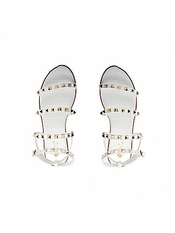 Qupid Women's Studded Strappy Sandals (view 2)