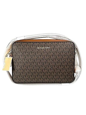 Michael Kors Michael Kors Jet Set Travel Medium Leather Chain Shoulder Bag, Brown (55H3RBN) (view 1)