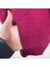Eileen Fisher 100% Laine (wool) Pink Jacket Size M - photo 7