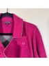 Eileen Fisher 100% Laine (wool) Pink Jacket Size M - photo 10