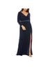 Mac Duggal 100% Polyester Solid Blue Cocktail Dress Size 22 - photo 4