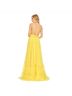 Mac Duggal 100% Polyester Solid Yellow Cocktail Dress Size 4 - photo 5