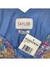 Saylor Floral Blue Pink Cocktail Dress Size L - photo 3