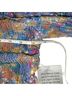 Saylor Floral Blue Pink Cocktail Dress Size L - photo 5