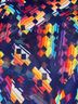 Lularoe Print Multi Color Kimono Size L - photo 3
