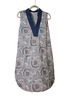 JoFit Paisley Blue White Red Active Dress Size XL - photo 1