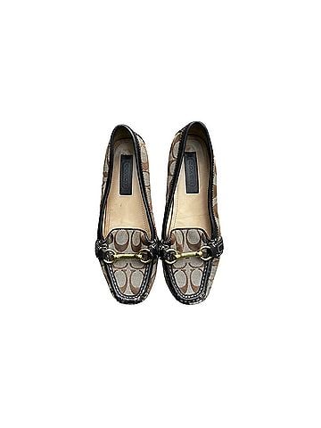 Coach eve signature canvas loafer Flats (view 1)