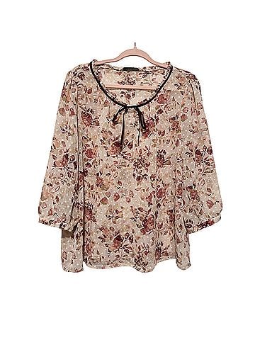 Lauren Conrad Long Sleeve Blouse (view 1)