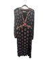 Boden Floral Multi Color Black Casual Dress Size 16 - photo 1