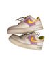 Nike White Purple Yellow Sneakers Size 6 1/2 - photo 1