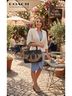 Coach Print Brown Leather Satchel One size - photo 3