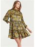 Cinq à Sept 100% Polyester Floral Paisley Casual Dress Size 4 - photo 7