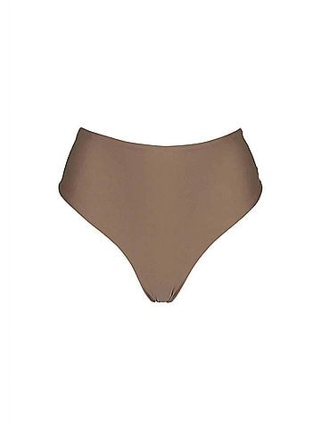 Conscious Clothing Saint Bikini Bottom in Brown (view 1)