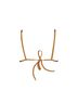 Conscious Clothing Brown Triangle Bikini Top in Rust Size M - photo 2