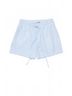 Dèluc. Blue Evora Shorts in Striped Light Blue Size M - photo 1