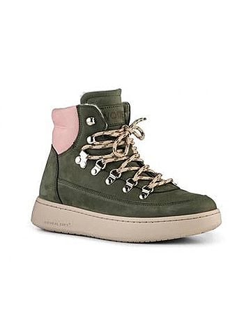 Woden Iris Nubuck Boot in Green Rose (view 2)