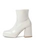 Steve Madden White Ever Boot in Bone Patent Size 9 1/2 - photo 2