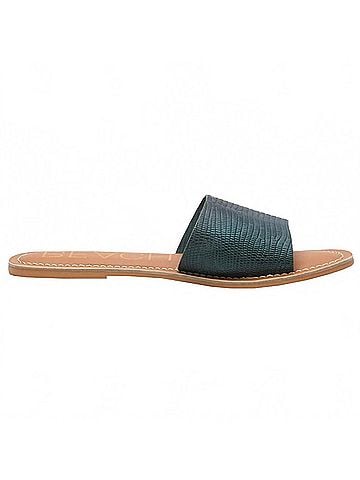Matisse Women's Cabana Sandal in Emerald Lizard Leather (view 1)