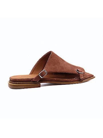 I.N.K. Shoes Women Pellame Cuoio Sandals in Brown (view 2)