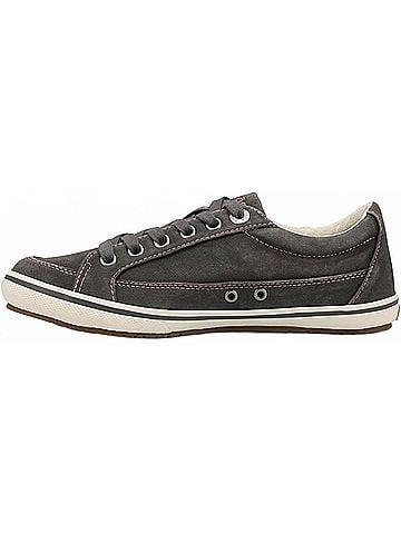 Taos Womens Moc Star Sneaker in Graphite Distressed (view 2)