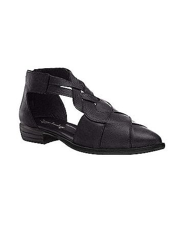 Free People Women's Wanderlust Flat Shoe in Black (view 1)