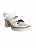 Softwaves White Women's Birdie Sandals in Coco Size EU 38 1/2 - photo 3