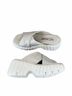 Softwaves Silver Women's Marini Platform Sandals in Platino Silver Size EU 40 1/2 - photo 4