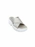 Softwaves Silver Women's Marini Platform Sandals in Platino Silver Size EU 40 1/2 - photo 5
