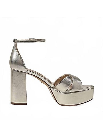 Sam Edelman Women's Jullian Platform Dress Sandals in Jute Leather (view 1)