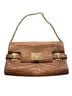 Michael Kors 100% Leather Animal Print Brown Leather Clutch One size - photo 1