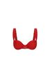 Vacay Solid Red Two Piece Swimsuit Size M - photo 3