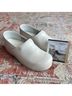 Sanita 100% Leather White Mule/Clog Size EU 41 - photo 4