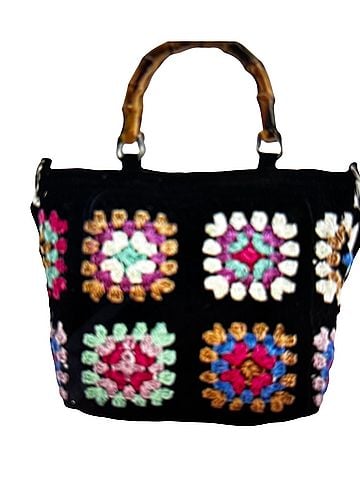 America & Beyond Noir Elegance Tote (view 2)