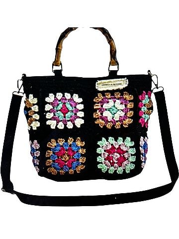 America & Beyond Noir Elegance Tote (view 1)