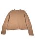 Magaschoni 100% Cashmere Solid Brown Pullover Sweater Size L - photo 2