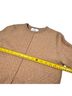 Magaschoni 100% Cashmere Solid Brown Pullover Sweater Size L - photo 5