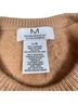 Magaschoni 100% Cashmere Solid Brown Pullover Sweater Size L - photo 3
