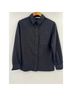 Avec Les Filles 100% Polyester Stripes Black Purple Long Sleeve Button-Down Shirt Size XS - photo 9