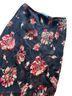 La Belle 100% Polyester Floral Black Red Formal Skirt Size 5 - photo 5