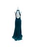 BHLDN 100% Polyester Solid Green Cocktail Dress Size 6 - photo 2