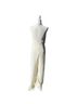 Jill Stuart 100% Polyester Solid White Jumpsuit Size 0 - photo 2