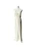 Jill Stuart 100% Polyester Solid White Jumpsuit Size 0 - photo 1