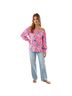 Lilly Pulitzer Floral Multi Color 3/4 Sleeve Blouse Size S - photo 1