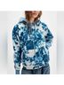 Free People Floral Blue White Sweatshirt Size S - photo 4