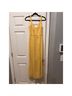 Hutch 100% Polyester Yellow Cocktail Dress Size 0 - photo 4