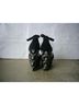 Jeffrey Campbell 100% Suede Graphic Black White Sandals Size 7 1/2 - photo 3