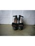 Jeffrey Campbell 100% Suede Graphic Black White Sandals Size 7 1/2 - photo 4