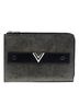 Louis Vuitton 100% Leather Silver Epi Essential V Pochette One size - photo 1