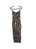 Commense Animal Print Black Ivory Casual Dress Size S - photo 1