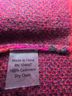Kinross 100% Cashmere Animal Print Leopard Print Red Black Purple Cashmere Pullover Sweater Size L - photo 4